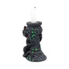 Midnight Cat Candle Holder Wiccan Gothic Ornament