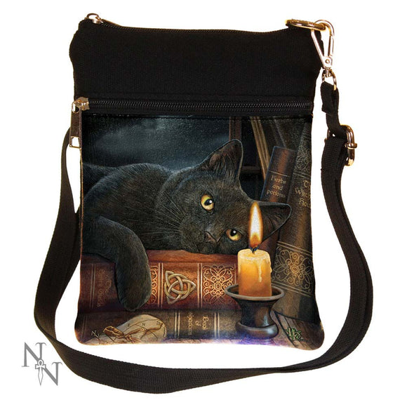 *Lisa Parker Cat Shoulder Bag 'The Witching Hour'*