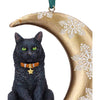 *Lisa Parker Moon Cat Hanging Ornament*