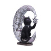 *Luna Companion Cat & Moon Resin Figurine*