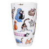Dunoon Fine Bone China Large Cat Mug 'Catastrophe'