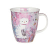 Dunoon Fine Bone China Cat Mug 'Tiddles'