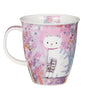 Dunoon Fine Bone China Cat Mug 'Tiddles'