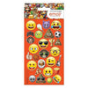 Emoji Smilies Fun Foiled Stickers, 28 Pack