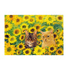 Lesley Anne Ivory Greetings Card - Sunflowers