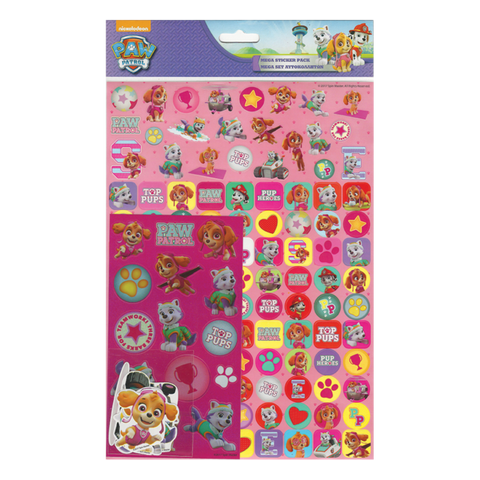 Nickelodeon Paw Patrol Mega Pack Stickers (Pink)