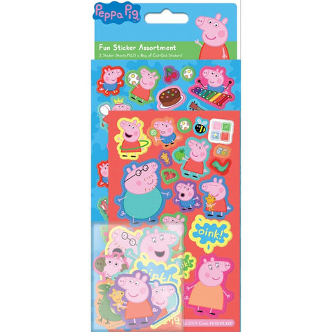 Peppa Pig Great Value Fun Sticker Assortment