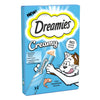 Dreamies Creamy Cat & Kitten Treat Salmon 4x10g
